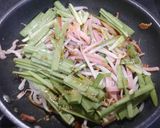 簡単！もやしのチャーシュー炒め作り方4写真