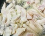 鶏胸肉の塩茹で＆ベビーリーのフサラダ作り方1写真