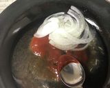 簡単☆玉ねぎ&ケチャップ甘酢餡♪作り方1写真
