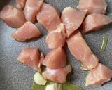 ブロッコリーと鶏胸肉のマヨたま炒め作り方2写真