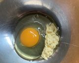 ブロッコリーと鶏胸肉のマヨたま炒め作り方4写真