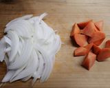 鶏肉じゃが（カレー風味）作り方3写真