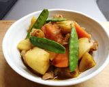 鶏肉じゃが（カレー風味）作り方9写真
