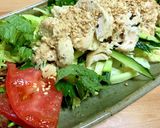 サラダチキンでお手軽♪ 棒棒鶏作り方5写真