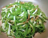 ピーマンちくわの柔らか炒め作り方5写真
