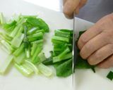 もやしときのこ入り小松菜の和えもの作り方1写真
