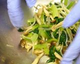 もやしときのこ入り小松菜の和えもの作り方3写真
