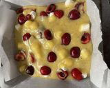 チェリー+ホワイトチョコのブロンディー作り方6写真