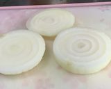 簡単♪新玉ねぎとそら豆のトースター焼☆作り方1写真