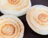 簡単♪新玉ねぎとそら豆のトースター焼☆作り方3写真