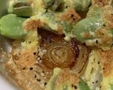 簡単♪新玉ねぎとそら豆のトースター焼☆作り方10写真