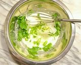 天ぷら粉で・・・パクチーヂミ♪作り方3写真