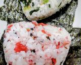 おにぎり♪おにぎり中身は~♡楽しみ♪(笑作り方3写真