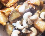 鶏むね肉とナスのカシューナッツ炒め作り方4写真