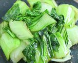 青梗菜だけ♪オイスターソースで炒めたよ♡作り方6写真