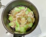 ホホホタケともち麦の中華スープ作り方5写真