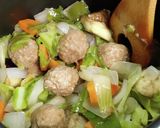 肉団子のみそトマト煮作り方2写真