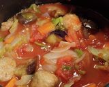 肉団子のみそトマト煮作り方3写真