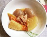 玉こんにゃくのおでん風。作り方1写真