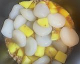 玉こんにゃくとじゃがいもの肉煮込み作り方2写真