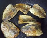 ☆鯵のカレトマチー焼き☆作り方1写真