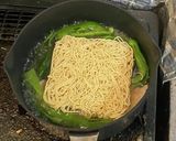 サッポロ一番塩ラーメン・豚バラ＆ピーマン作り方4写真