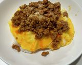 カレーチーズそぼろご飯作り方5写真