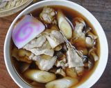 豚のつけ汁蕎麦作り方5写真