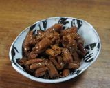 豚骨ラーメン店で、時々出合うホルモン煮作り方5写真