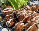 豚こまコロコロ甘酢焼き作り方7写真