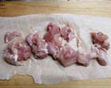 鶏肉じゃが（カレー風味）作り方1写真