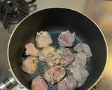 ★鶏心臓の甘辛にんにく生姜炒め★作り方5写真