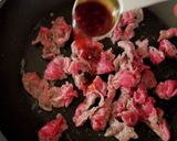 牛ニラピリ辛炒め作り方5写真
