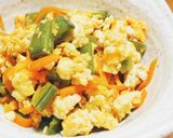 肉なしでも美味しい！玉子炒り豆腐！！作り方7写真