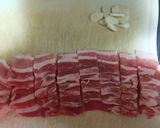 ガッツリ肉飯！にんにく醤油の炊き込みご飯作り方1写真