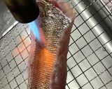 イサキの昆布締炙り刺身作り方6写真