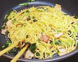 ほうれん草ベーコンのパスタ作り方3写真