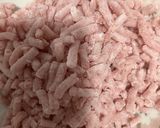 オガタ家　朝食　簡単ハンバーグ作り方1写真