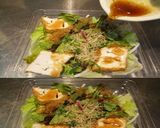 美味ドレヤムウンセンじゃこと厚揚げサラダ作り方2写真