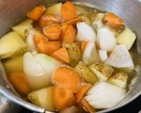 ＊もろみのチカラで鶏肉じゃが＊作り方4写真