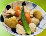＊もろみのチカラで鶏肉じゃが＊作り方6写真