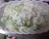 じゃが芋&ブロッコリーグラタン風パン粉焼作り方5写真