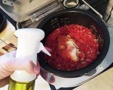 トマト缶で簡単トマトチキンピラフ作り方4写真