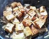 サバ缶で作る！厚揚げ味噌チーズ煮込み作り方8写真