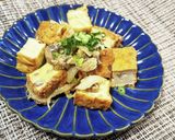サバ缶で作る！厚揚げ味噌チーズ煮込み作り方9写真