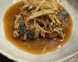 朝食たん活♪サバ缶の生姜煮作り方2写真