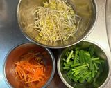 ★ニラと豆もやしの中華炒め★作り方1写真