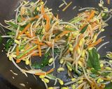 ★ニラと豆もやしの中華炒め★作り方4写真