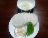 新玉ねぎ入りにんにく味噌作り方1写真