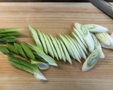長ねぎのとろとろ卵炒め作り方1写真